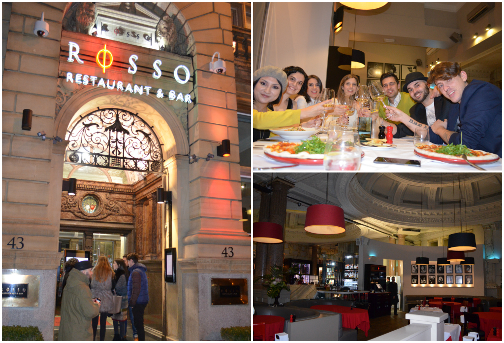 ROSSO RESTAURANTE MANCHESTER RUTA 1 DIA