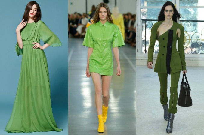 combinar verde para vestir